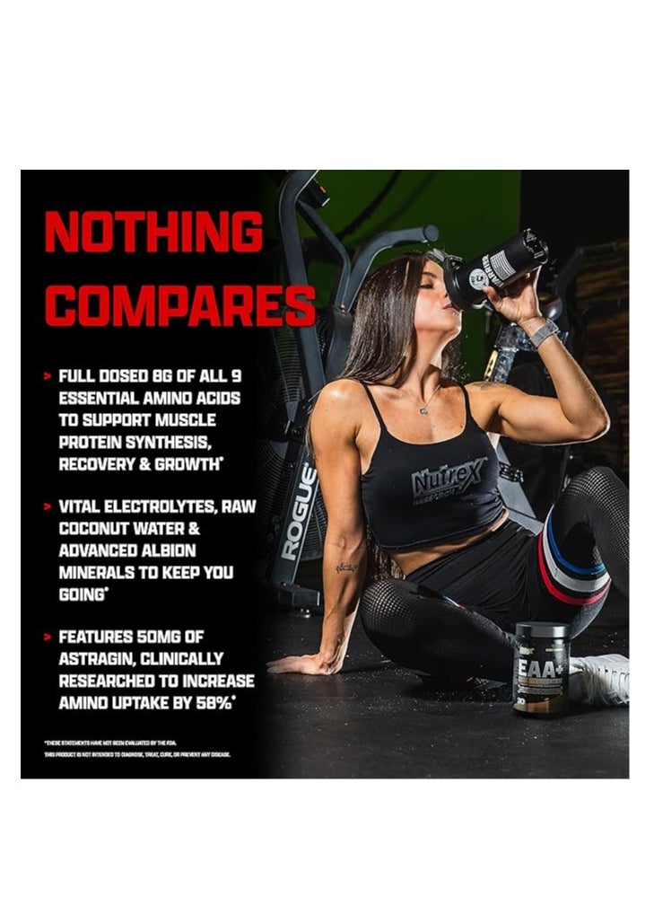 Nutrex Research Nutrex Research - EAA+ Hydration Powder, Muscle Recovery & Endurance, 8G Essential Amino Acids + Electrolytes, Apple Pear Flavor, 30 Servings  - Image 4