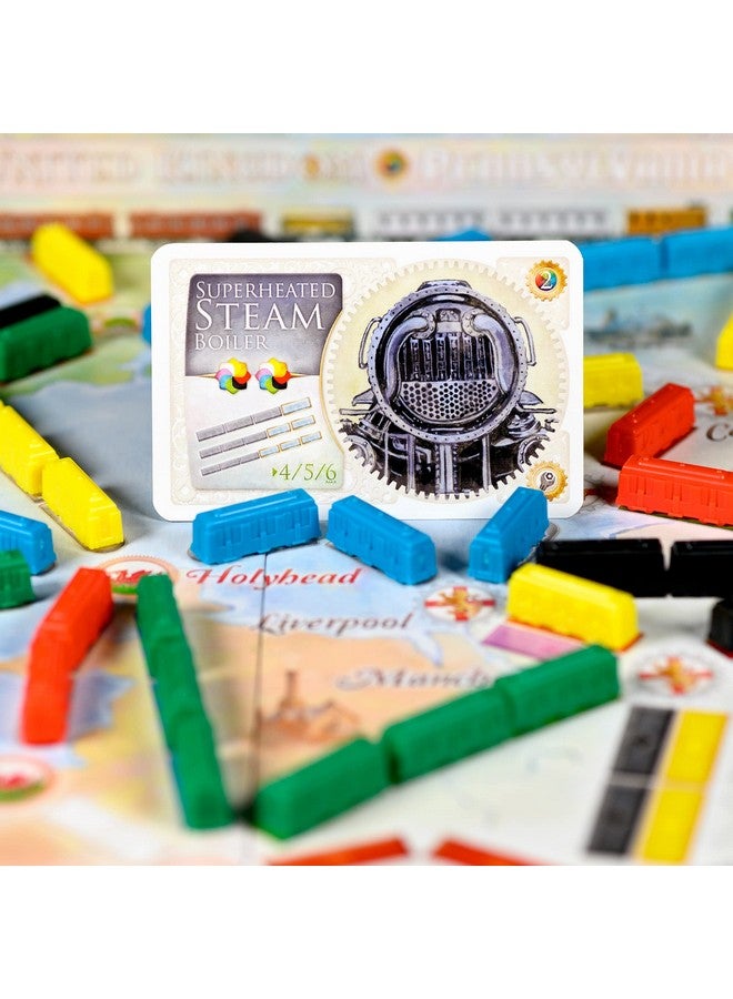 Days Of Wonder Ticket To Ride United Kingdom + Pennsylvania Board Game Expansion Strategy Game Family Game For Kids And Adults Ages 8+ 25 Players Average Playtime 3060 Minutes Made By Days Of Wonder - Image 3