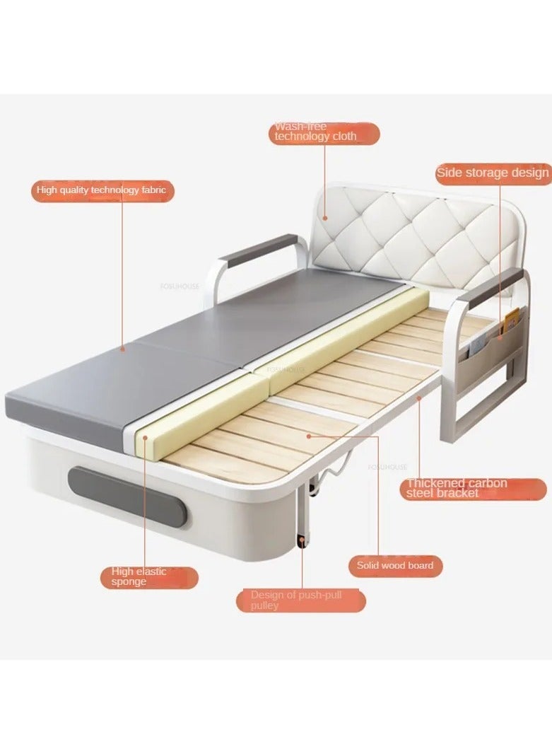 Generic Latex Sofa Bed -Pull Out Sofa Bed futon -Sleeper couches for Living Room-Suitable for Small Space, RV Sofa Bed, Lounge(Latex mattress)  - Image 3