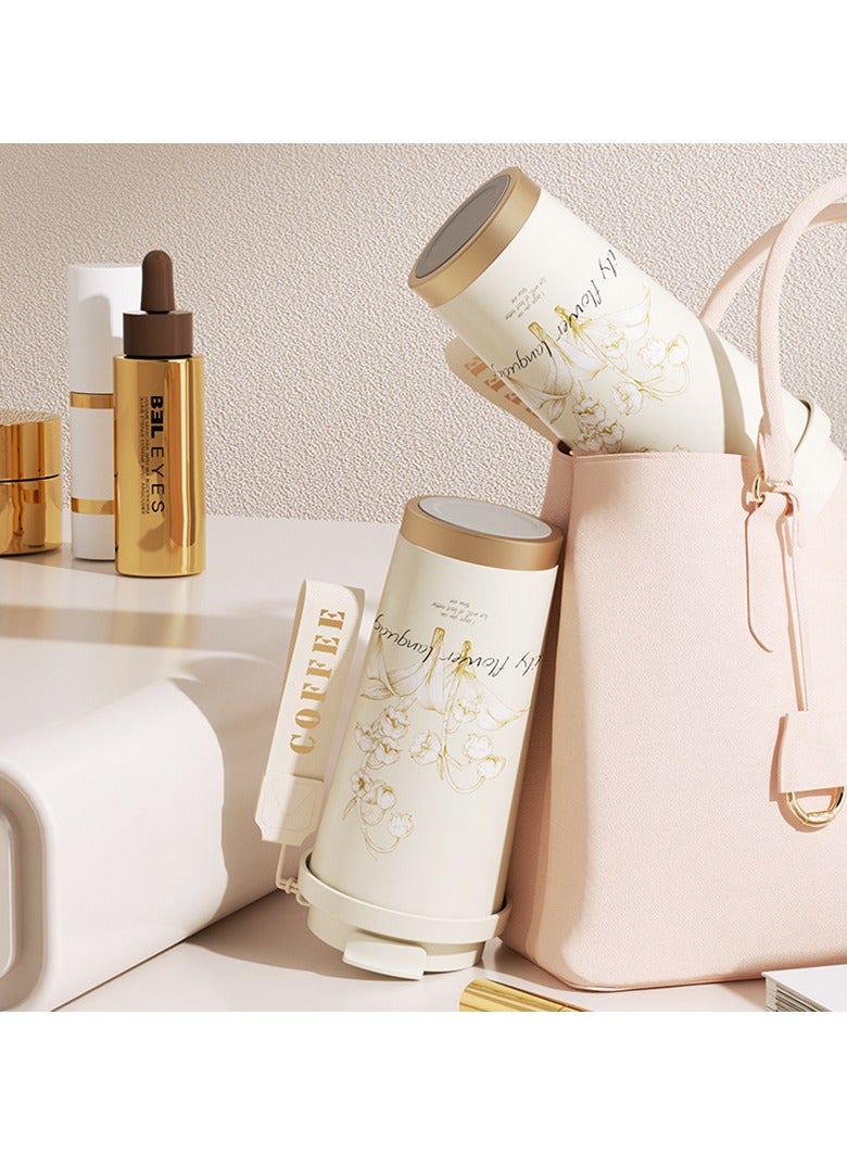 general Ceramic liner 316 stainless steel lily of the valley coffee cup - Image 3