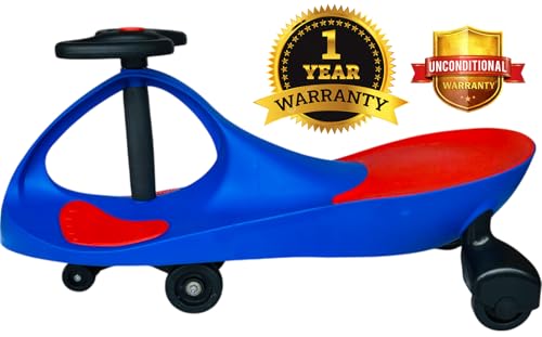 Brunte Mama Swing Car/Magic Car Ride-On Toy Car for Kids (Blue, 1-12 Year Old) Blue Color, Panda Car (No Light, No Sound, Simplified Premium Design Strong & Durable Toys) - Image 4