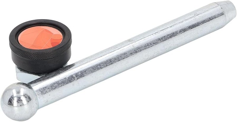 High Precision Total Station Prism 16cm Pole 25 4mm Lens K9 Optical Glass Surveying Tool - Image 3