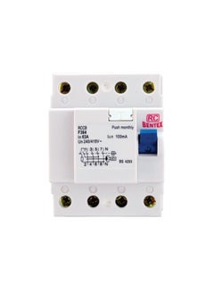 RC BENTEX RC BENTEX RCCBELCB 63A FP Standard Type 240V415V 