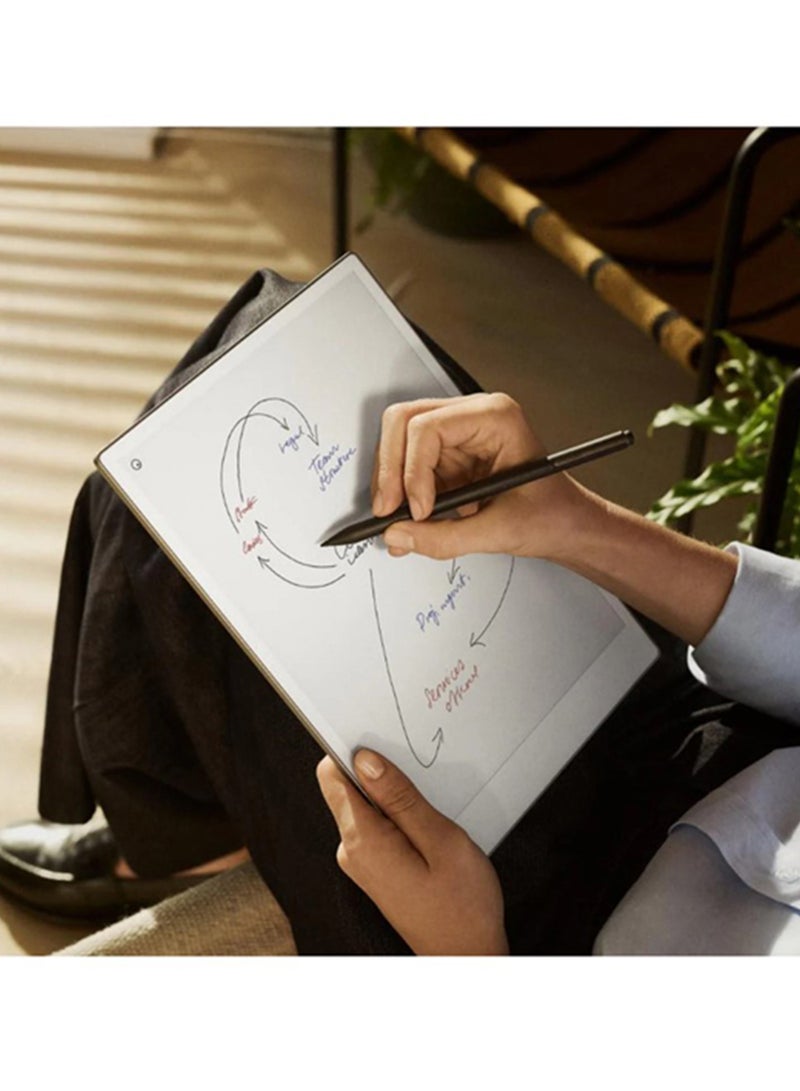 ريماركابل باقة Paper Pro - جهاز لوحي رقمي ملون بحجم 11.8 بوصة مع قلم ماركر بلس وغطاء لوحة مفاتيح موسايك بازلت، ضوء قراءة قابل للتعديل، إحساس حقيقي بالورق، وعمر بطارية يصل إلى 14 يومًا - Image 5