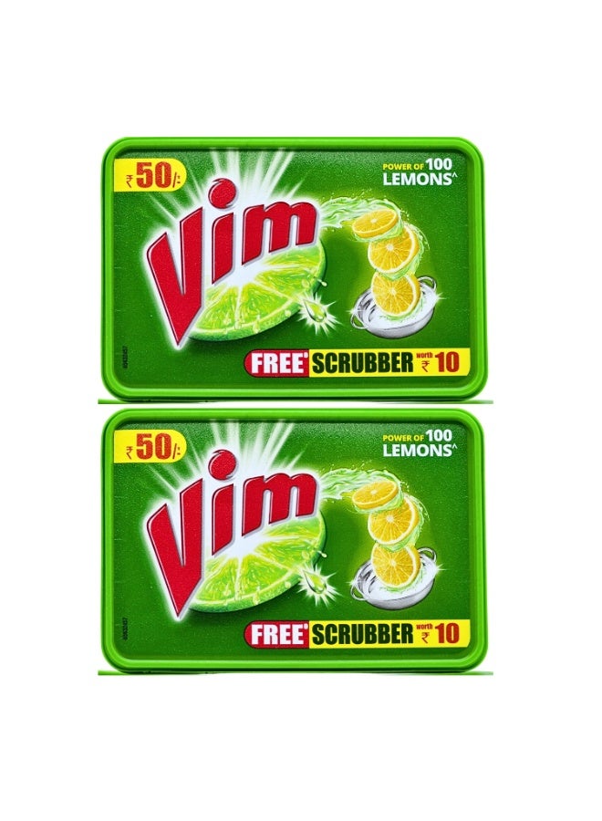 Vim Bar Soap Maha Tub 480g X 2Pcs - Image 1