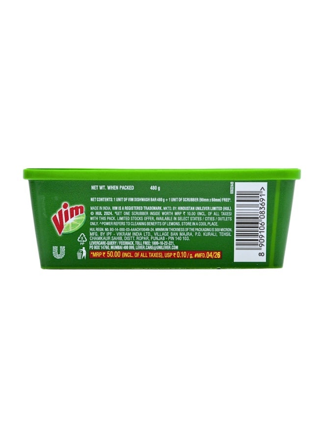 Vim Bar Soap Maha Tub 480g X 2Pcs - Image 2