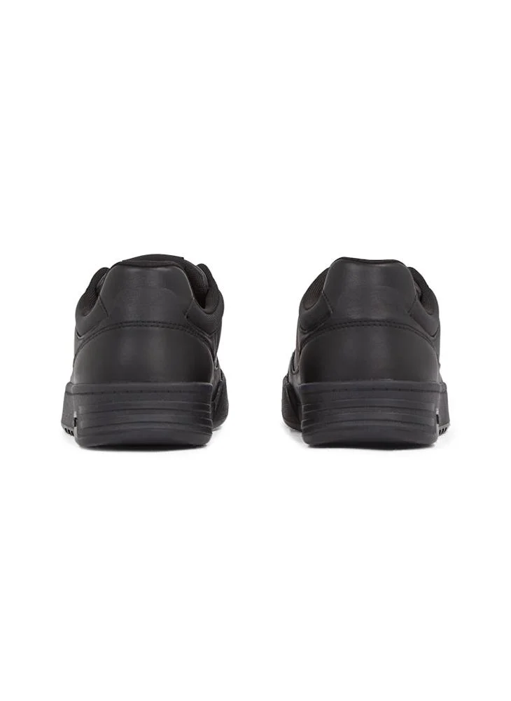 تومي جينز Essential Leather Low Trainers