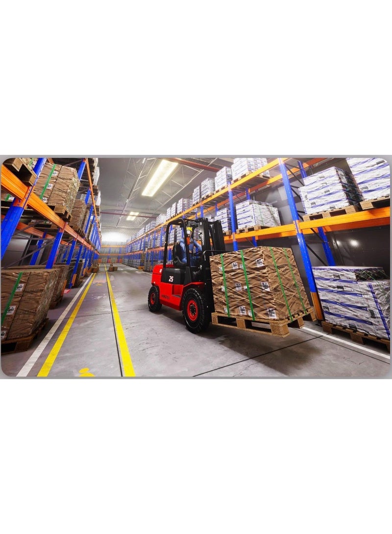 PlayStation Forklift Simulator for PlayStation 5 (PS5) | Realistic Warehouse & Logistics Simulation Game | Industrial Vehicle Operation | International Version | PEGI 3 - Image 2