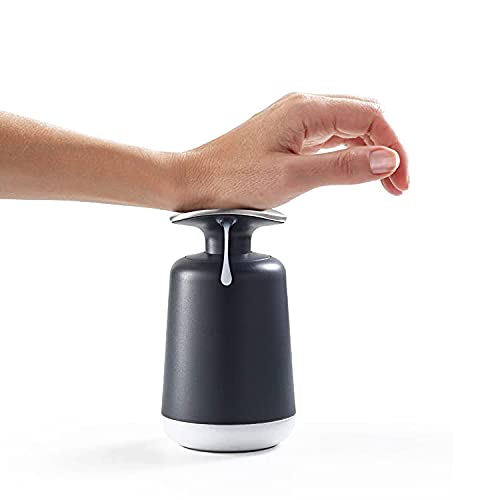HARI® Hygienic Easy-Push Soap Dispenser with Wide Pump, One-Size, Black - Image 4