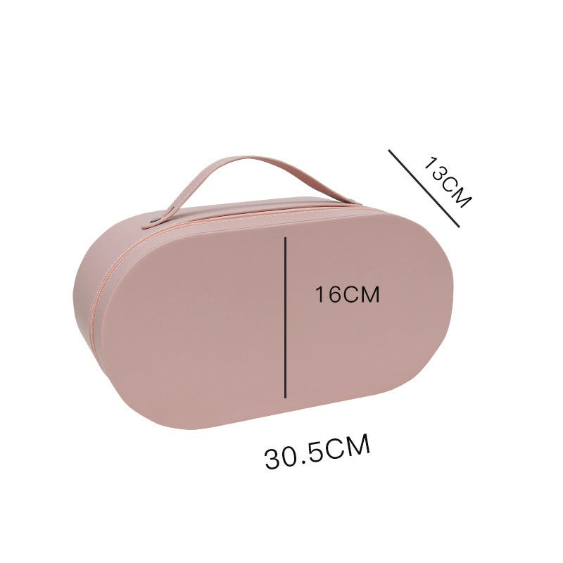 Wedding Bridesmaid Girlfriends Hand Gift Company Business Gift Leather Zipper Gift Box - Image 1