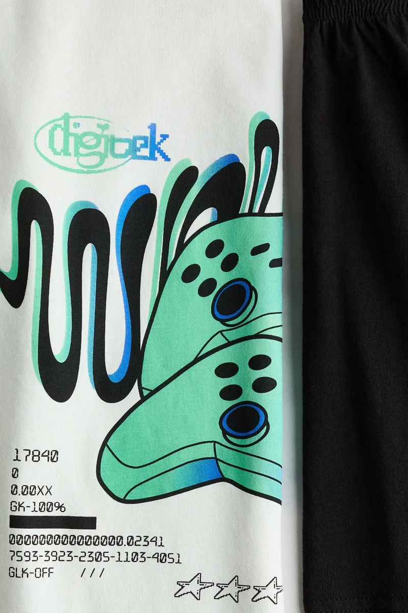 H&M Cotton jersey pyjamas