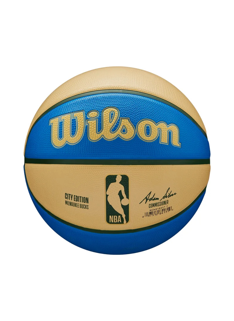 Wilson Nba Team City Edition Basketball - Brooklyn Nets - Size 7