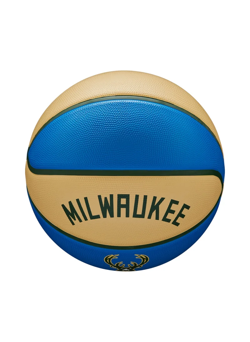 Wilson Multicolour Nba Team City Edition Basketball - Brooklyn Nets - Size 7  | Best Price UAE