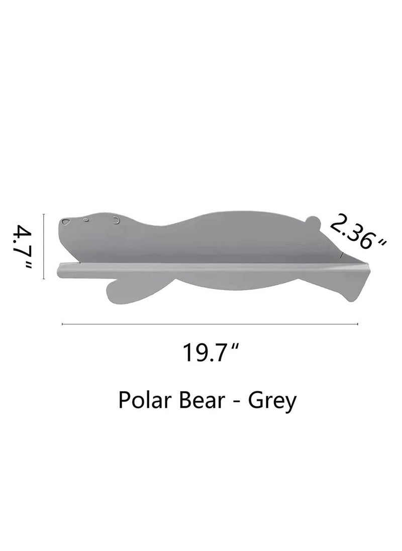 Silicone Sink Splash Guard, Cute Water Splatter Protector for Kitchen and Bathroom Sinks, Non-Slip Suction Cup Base, Faucet Backsplash Guard for Kids, Dishwasher Safe, Gray - Image 4