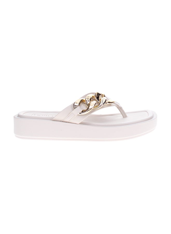 Beira Rio Embellished Strappy Flat Sandals - Image 1