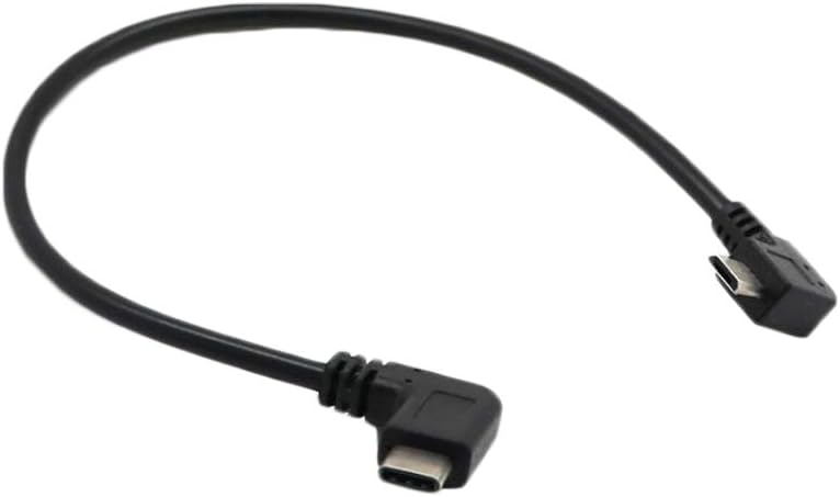 klarakoType C Cable to Micro USB OTG Cable Nylon Braised Right Angle Compatibel with DJI Mavic Pro and Spark Controller - Image 2