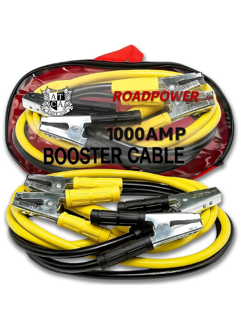 RoadPower Booster Cable With Zipper Bag 1000AMP  2.50 Meter - Image 1