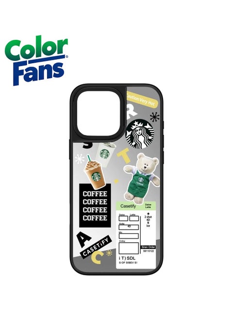 Coffee-Themed Mirror Phone Case - iPhone 13 Pro