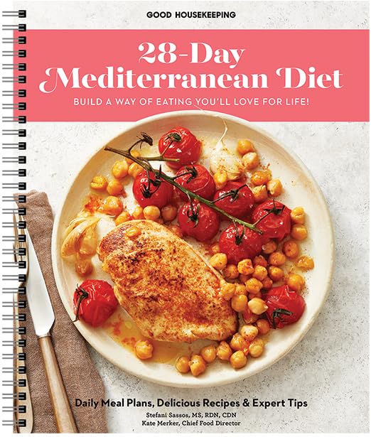 Good Housekeeping The 28-Day Mediterranean Diet: Daily Meal Plans, Delicious Recipes, and Tips for Building a Way of Eating You’ll Love for Life - Quick and Easy Planner to Adapt a Healthy Eating Habit! - Image 1