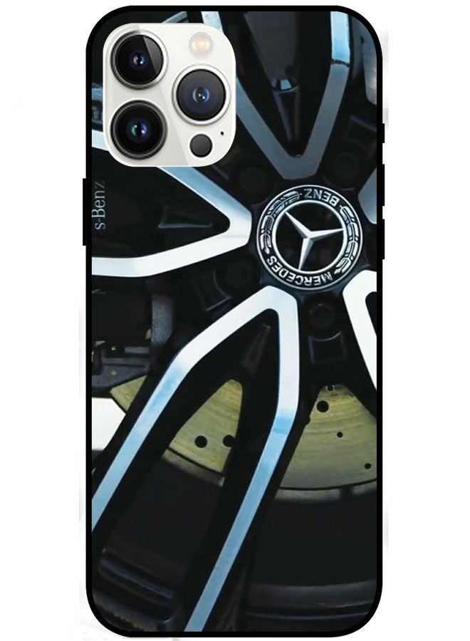 EYE CATCH Protective Case Cover For Apple iPhone 13 Pro Mercedes Wheel  - Image 1