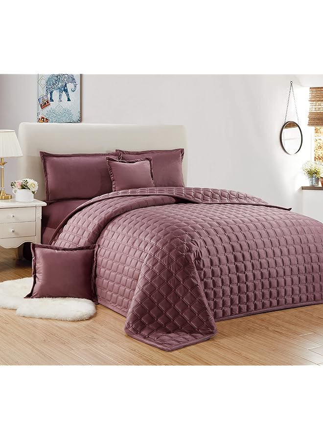 إيروريكس طقم لحاف مخملي مزدوج الجوانب لجميع المواسم مقاس مفرد 160 - Image 1