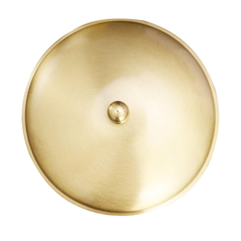 Brass Ashtray With Lid For Smokeless Ash Storage Jar Easy Clean Grip Home Outdoor Use - Image 2