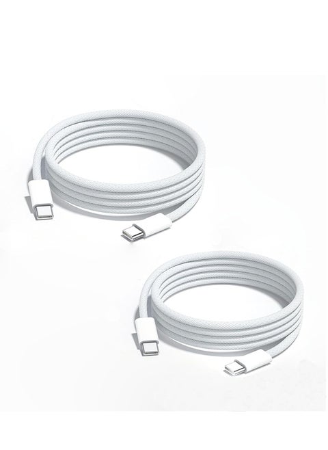 2Pack USB C to USB C Charging Cable 3ft 60W for Apple,Type C to Type C Fast Charger Cord for iPhone 15/iPhone 16/16 Pro/16 Plus/16 Pro Max, for MacBook Pro Air/2019/18/17/16,for iPad Air 4/5/iPad Mi