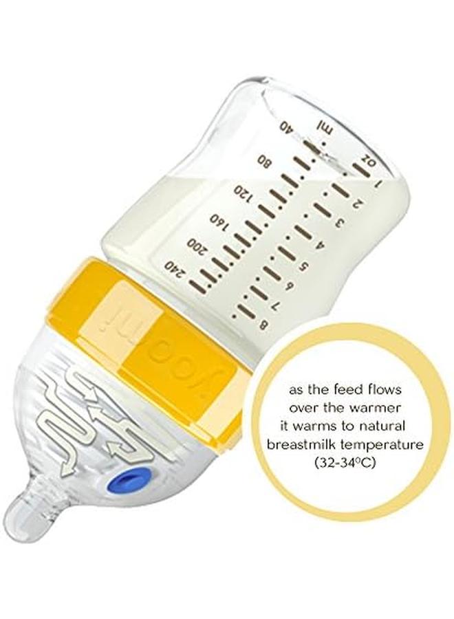 Yoomi 8 Oz Feeding Bottle And Warmer And Slow Flow Teatandpod - Image 3