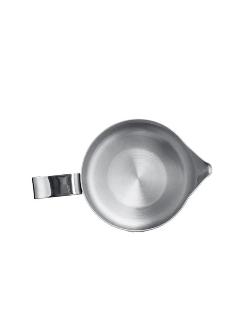 إبريق حليب ستانلس ستيل بسعة 550 مل مع علامة حرارة لتبخير الحليب، القهوة، الكابتشينو، اللاتيه... - Image 3