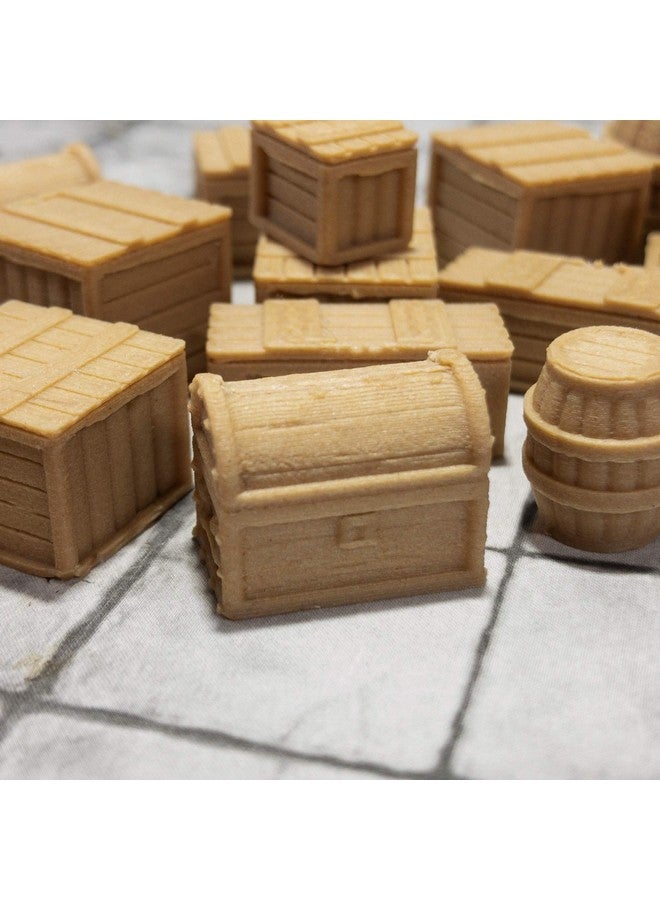 Extruded Gaming Pine Crates Barrels and Chests - Image 3