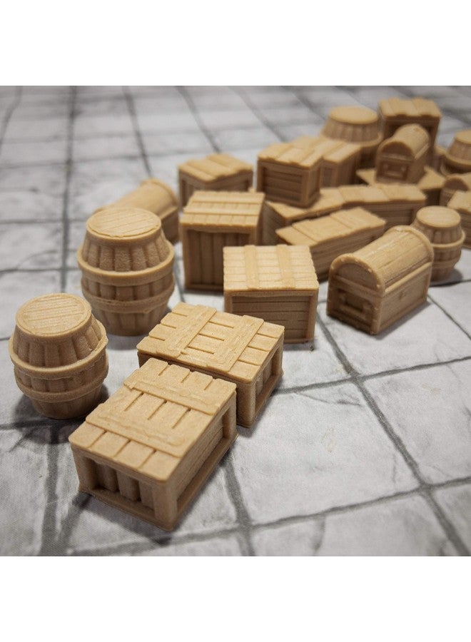 Extruded Gaming Pine Crates Barrels and Chests - Image 2