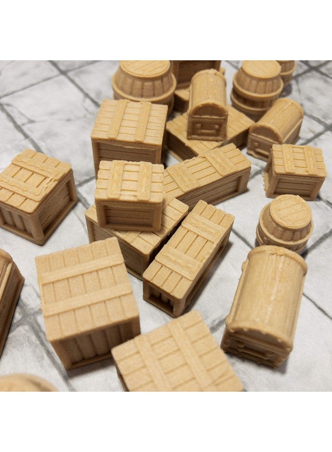 Extruded Gaming Pine Crates Barrels and Chests - Image 4