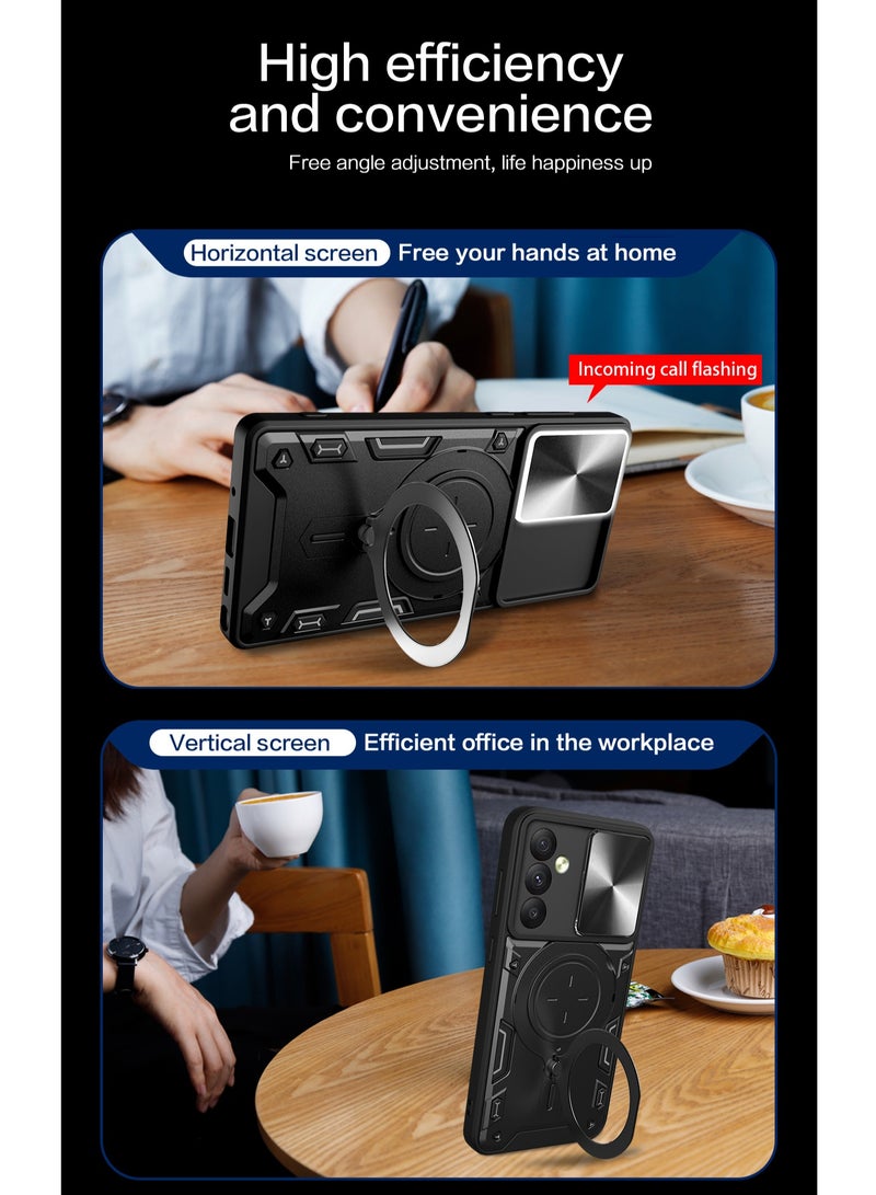 سامسونج جالاكسي A34 5G الأسود حالة واقية - Image 4