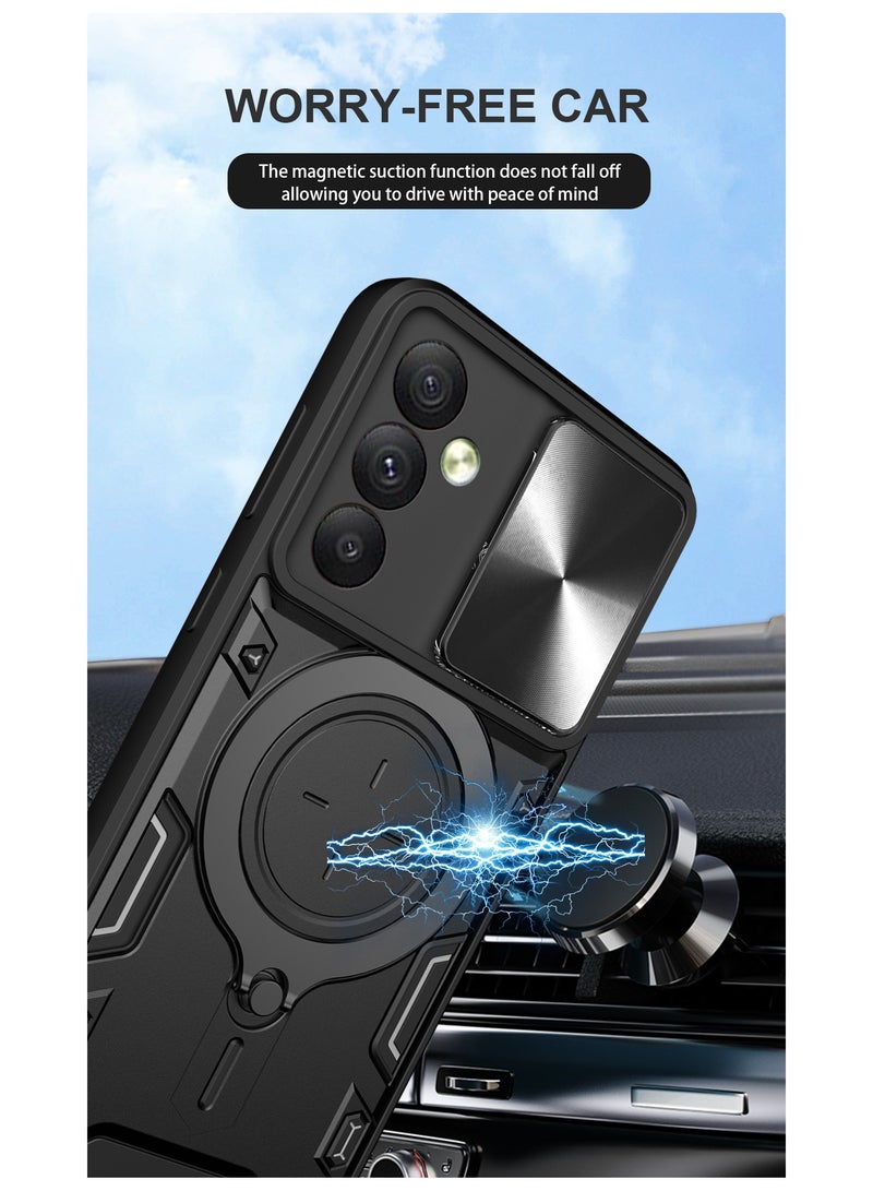 سامسونج جالاكسي A34 5G الأسود حالة واقية - Image 2