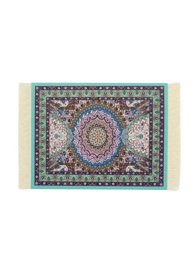 Kotoyas Persian Style Carpet Mouse Pad, Several Images (Blue Heart) - Image 1