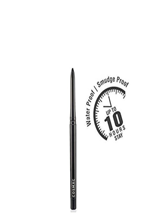 LOVE BITE Beauty Combo Waterproof Eyeliner, Mascara, Eyebrow Pencil With Kajal In Black-Set Of 4 - Image 2