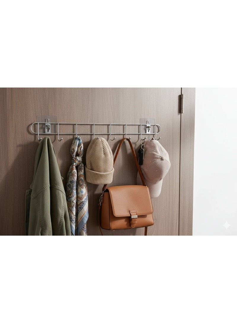 Multi prepose Hanger for Kitchen, Door and Bathroom with doble face to fix it - Image 1