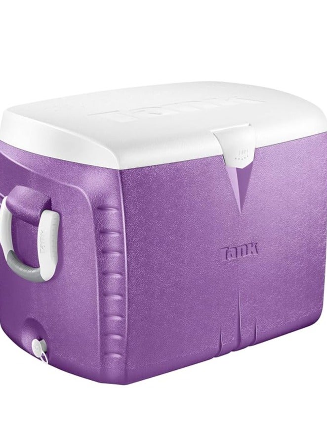 Tank Ice Box 45L, Purple - Image 2