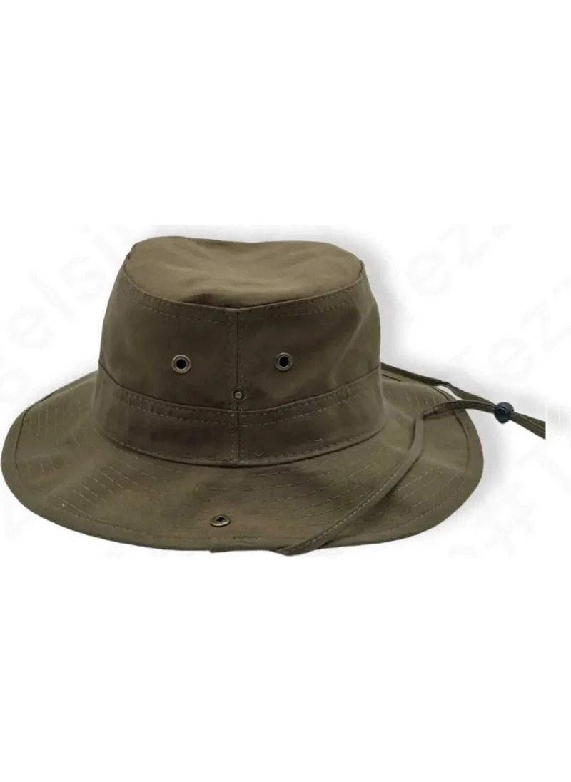 تيزجيلسين Summer Foldable Safari Fedora Hat