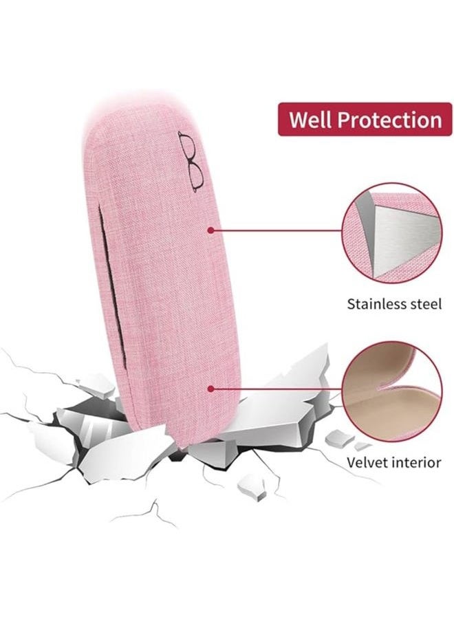 ZONLY Eyeglasses Case,(6 Piece) Unisex Hard Shell Eyeglasses Cases Protective Case For Glasse - Image 5