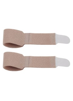 Generic Toe Splints Straightener Broken Toe Wraps Cushioned Bandages Hammer Toe Separator Splints for Broken Injured Finger Hammer Toe 1Pair  - Image 2