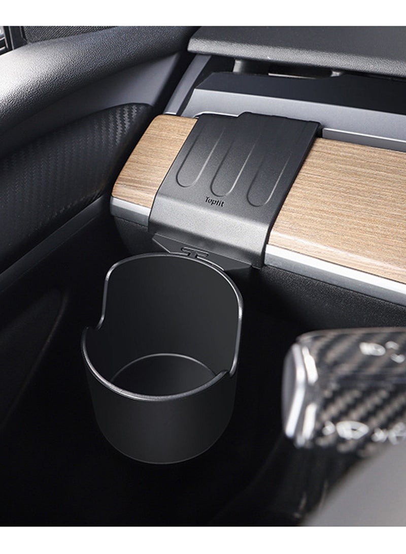 Excefore حامل أكواب وحدة التحكم المركزية، حامل أكواب مثبت على لوحة القيادة للطراز y Model 3، الملحقات الداخلية لوحدة التحكم المركزية 2023 2022 2021 - Image 1