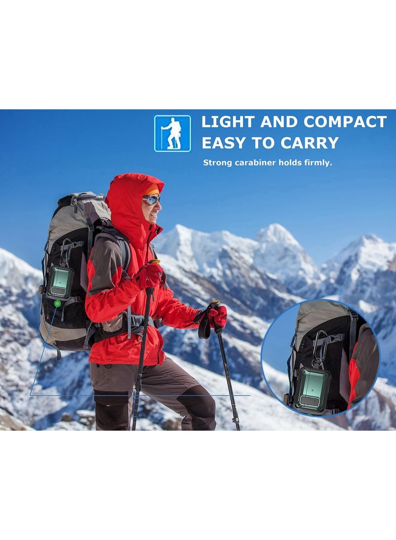 Arabest Airpods Pro 3 Case with Lock Clip, Rugged Apple Airpods Pro 3rd Generation Cover 2025 Men Women, Armor Shockproof iPod Pro3 Gen Protective Hard Shell with Carabiner&Cleaner kit, - Image 5