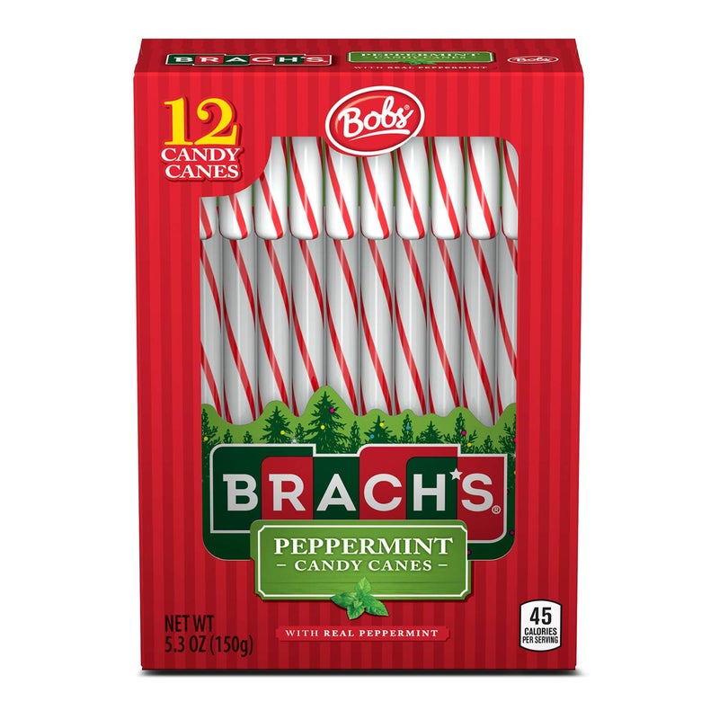 Brach's Red and White Peppermint Candy Canes, 12 ct - Image 1