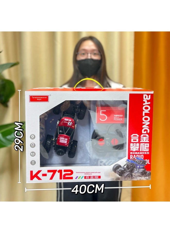 Boy Toy Remote Control Car Climbing Car 1:18 Model Off-road Vehicle Racing Drift Charging Remote Control Car Toy-Color:2019-229 Remote Control F1 Stunt Racing  - Image 5