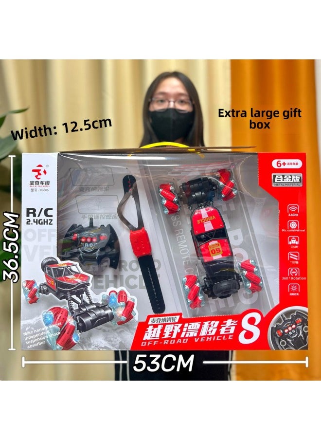 Boy Toy Remote Control Car Climbing Car 1:18 Model Off-road Vehicle Racing Drift Charging Remote Control Car Toy-Color:2019-229 Remote Control F1 Stunt Racing  - Image 4