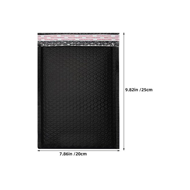 50 Pcs 9.82x7.86 Inch Waterproof Self Seal Bubble Mailers Padded Shipping Envelopes for Clothing - Image 3