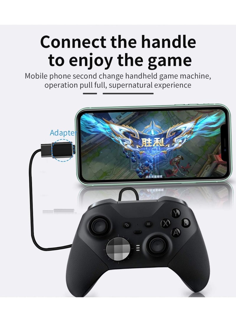 محول USB OTG معتمد من Aple MFi للآيفون/الآيباد - لتوصيل محركات أقراص فلاش USB ولوحات المفاتيح والفئران - Image 4