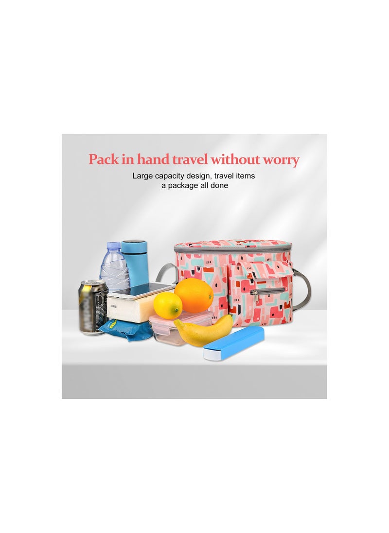 SYOSI Universal Pram Organiser, Portable Pram Organiser Bag, Waterproof Pram Organiser Bag, Storage Bag for Baby Pushchairs to Carrying Water Glasses, Cell Phones, Toys, with A Pu Coating Abrasion(1 Pack)  - Image 4