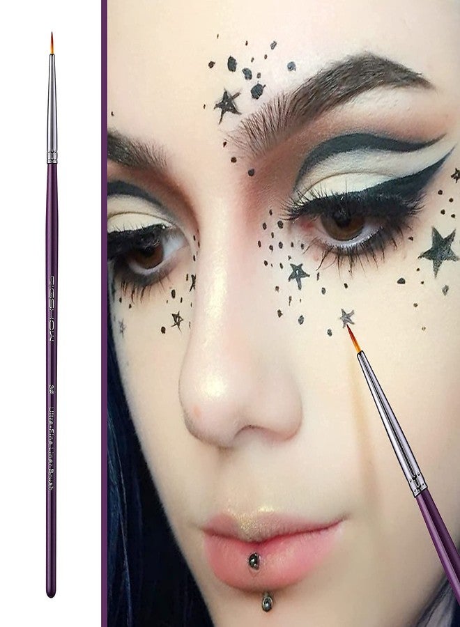 EIGSHOW Eyeliner Brush Set, Ultra Fine Gel Eyeliner Brush for Precision Eye Liner, Eyebrow Filling, Face Painting, 4 Pieces - Image 5